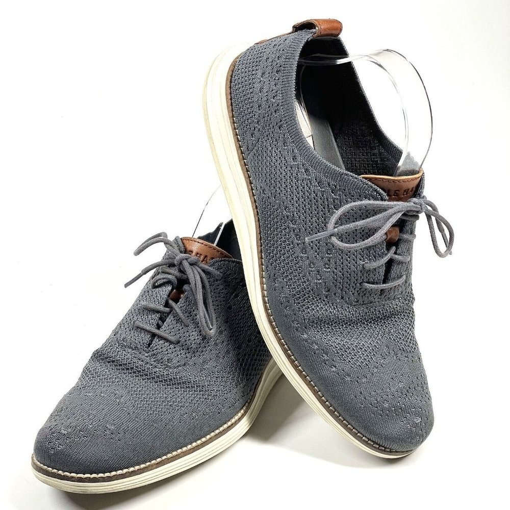 Cole Haan Original Grand Stitchlite Wingtip Oxford Men's Size 9.5 M Knit Shoes